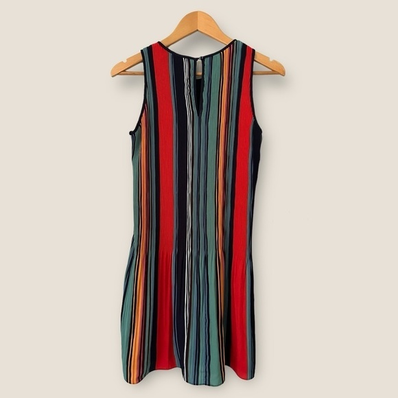Caroline Belle Striped Pleated Dress - Picture 6 of 13